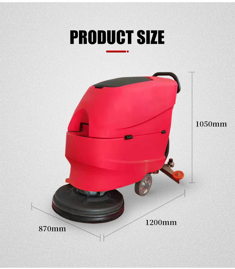 New Design Automatic Electric Ride-on Floor Scrubber Floor Cleaning Machines Floor Sweeper