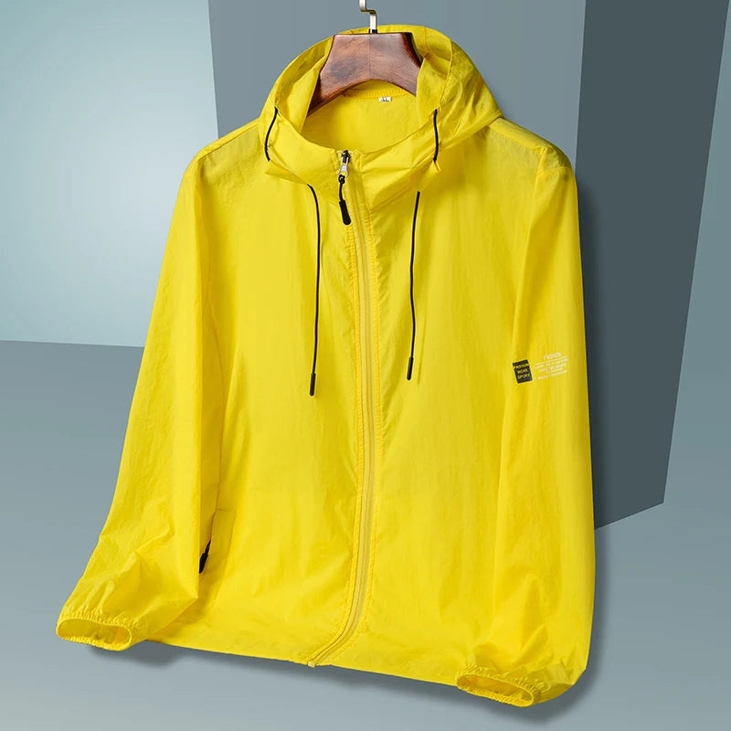 2023 Summer Hooded Jacket Men Women Waterproof Sun Protection Clothing Fishing Hunting Clothes Quick Dry Skin Windbreaker