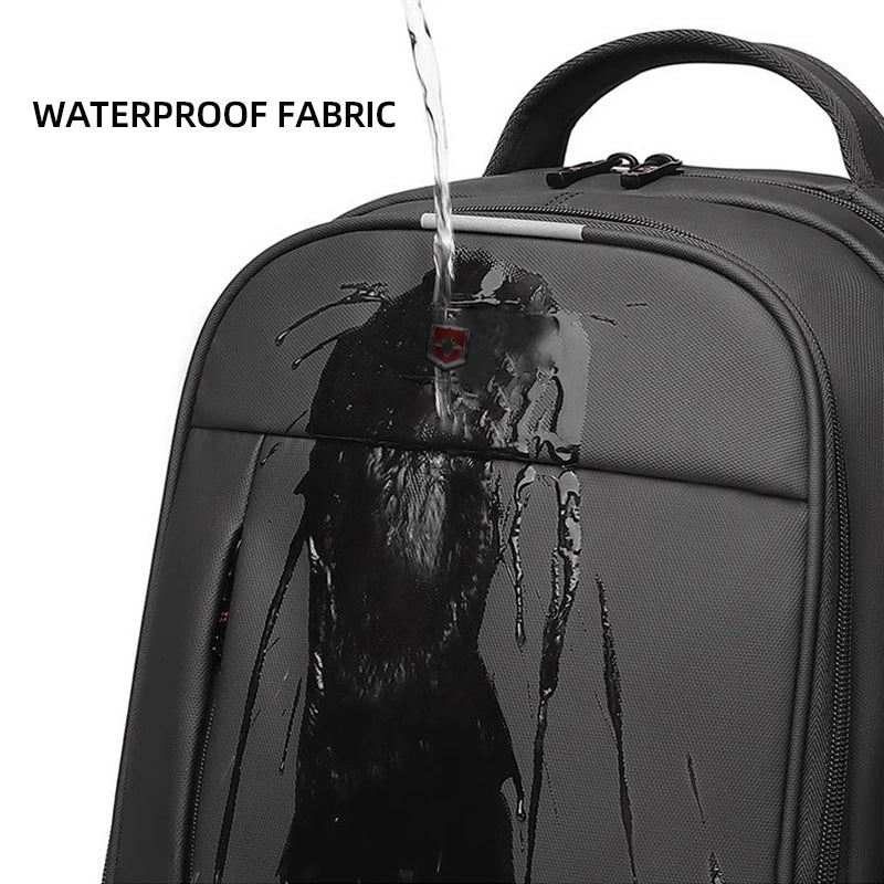 New Waterproof 17 Inch Laptop Backpack Men USB Charging School Bag Boy for Children Large Airplane Travel Backpack Male Mochila