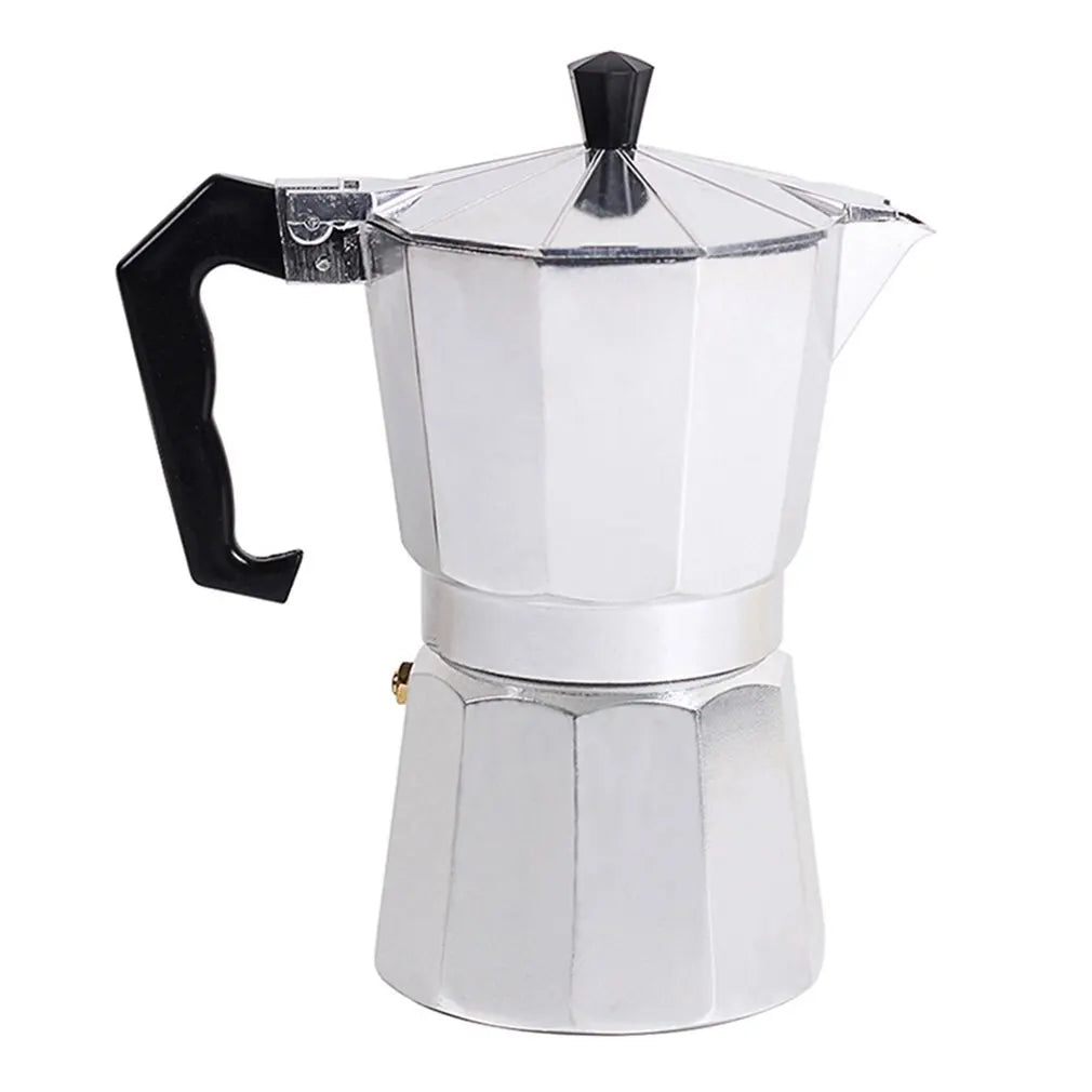 Moka Pot Classic Italian Café Brewing Tools Espresso Maker 50/100/150/300/450ml Aluminum Cafe Accessories Italian Coffee Machine